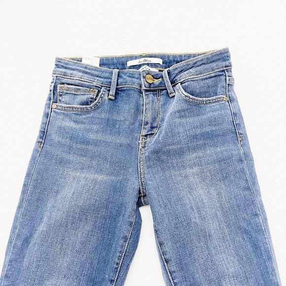 Sam Edelman The Kitten Mid Rise Skinny Crop Denim Jeans SZ25 - Picture 3 of 7